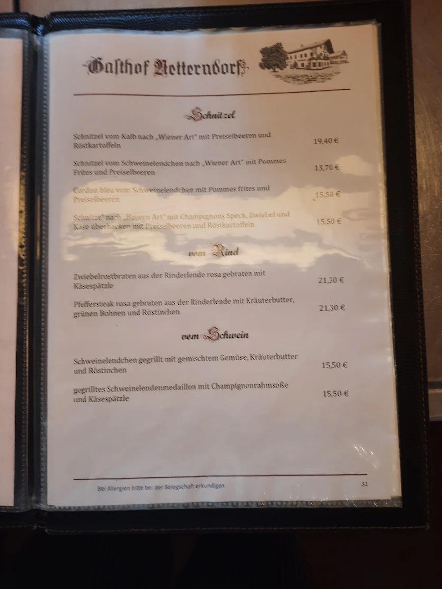 Speisekarte photo 3