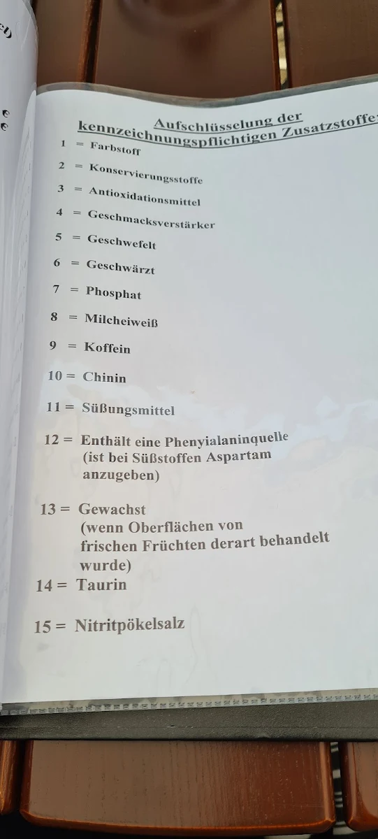 Speisekarte photo 6