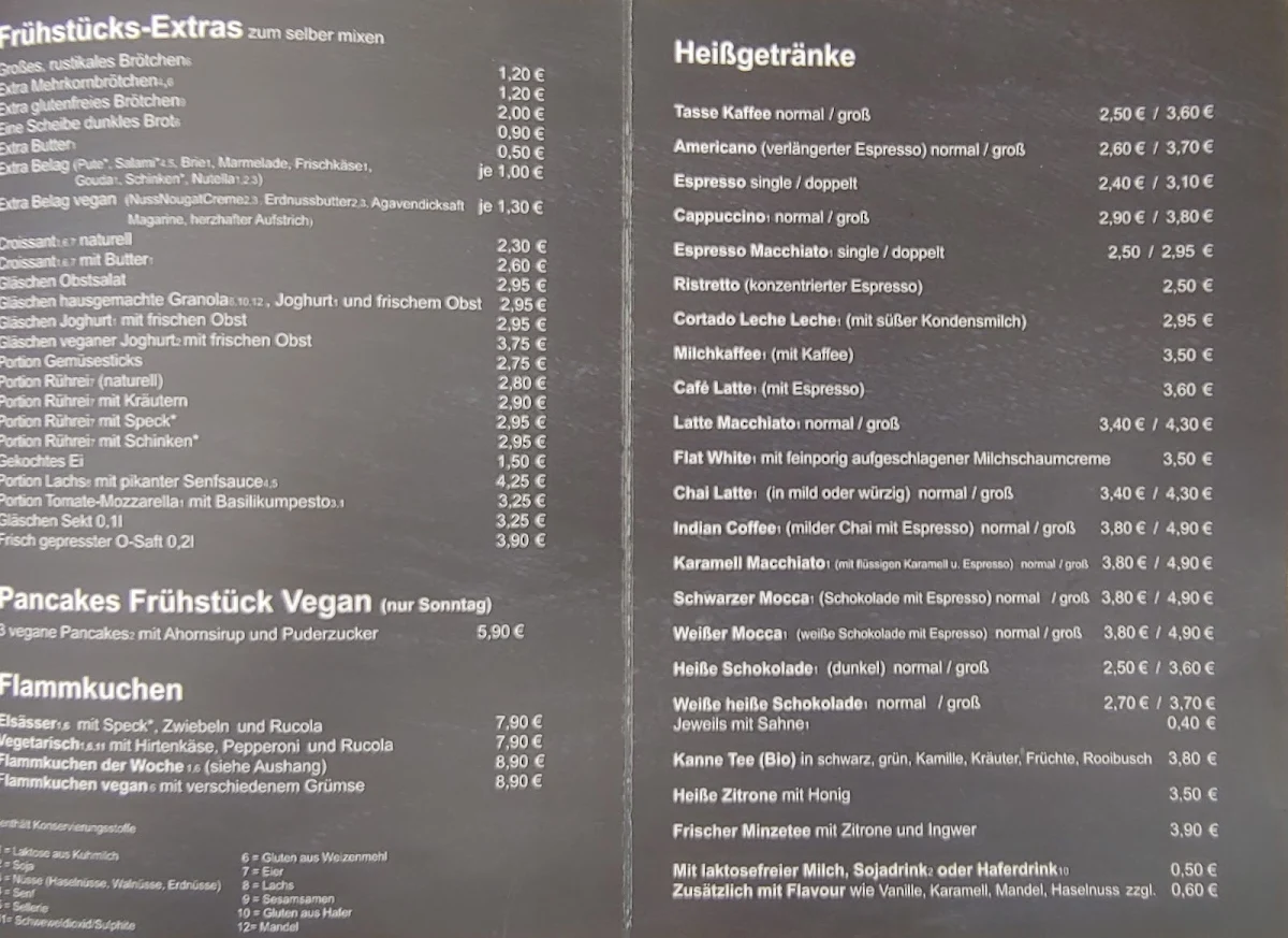 Speisekarte photo 2