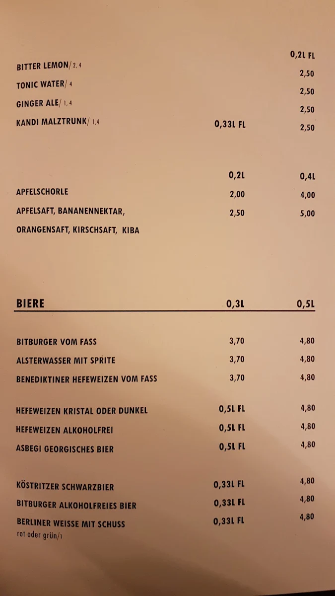 Speisekarte photo 10