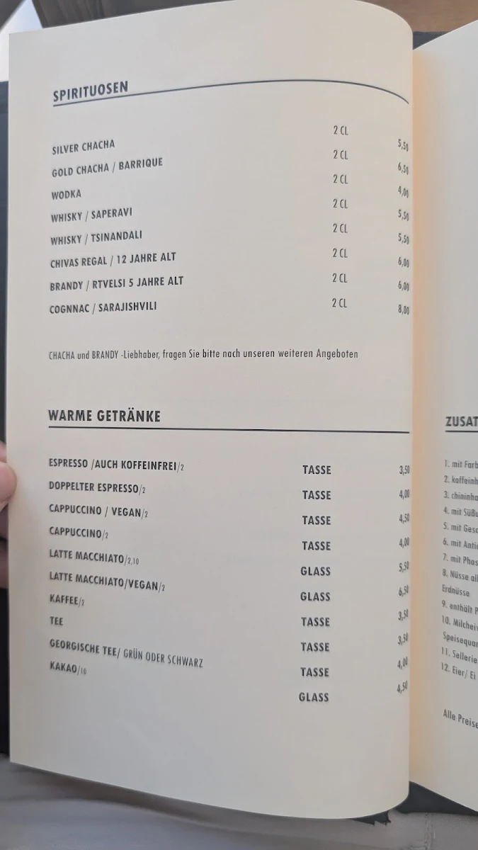 Speisekarte photo 5