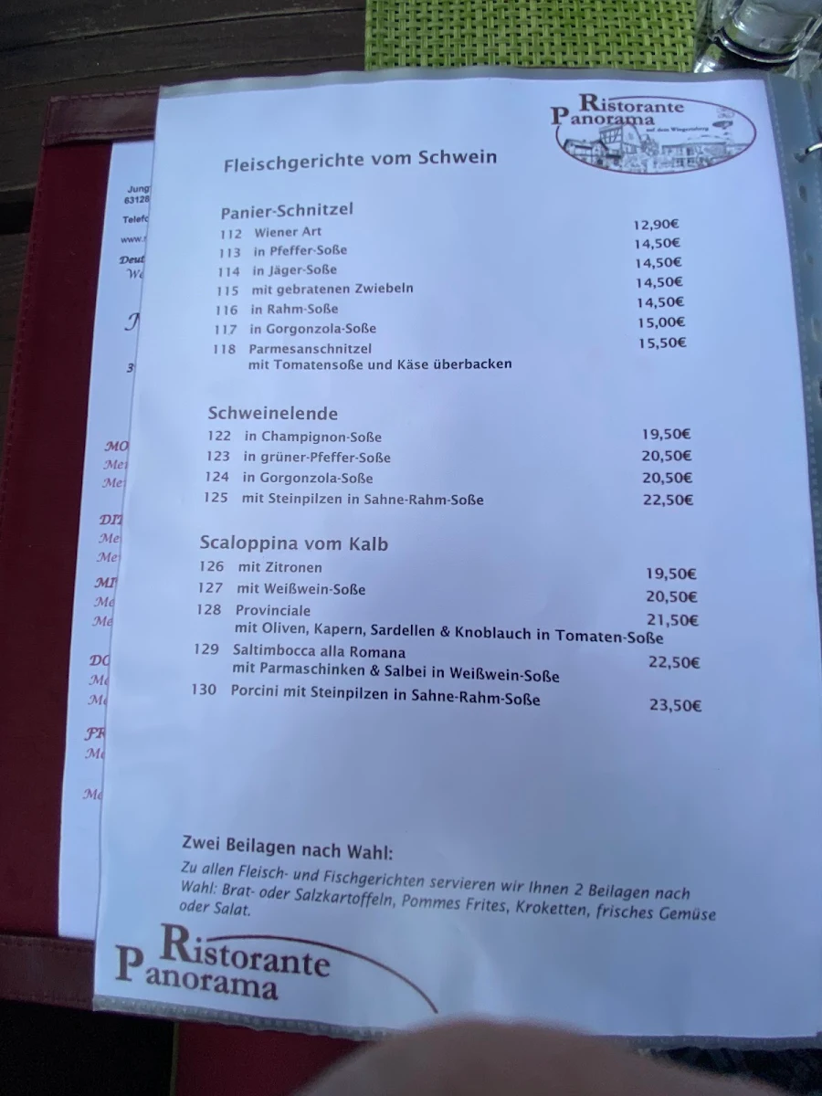 Speisekarte photo 2