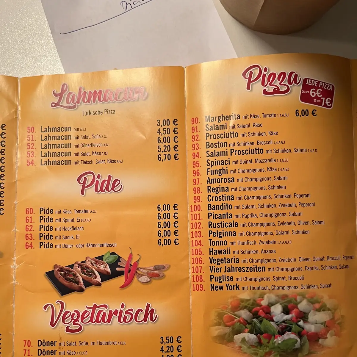 Speisekarte photo 1