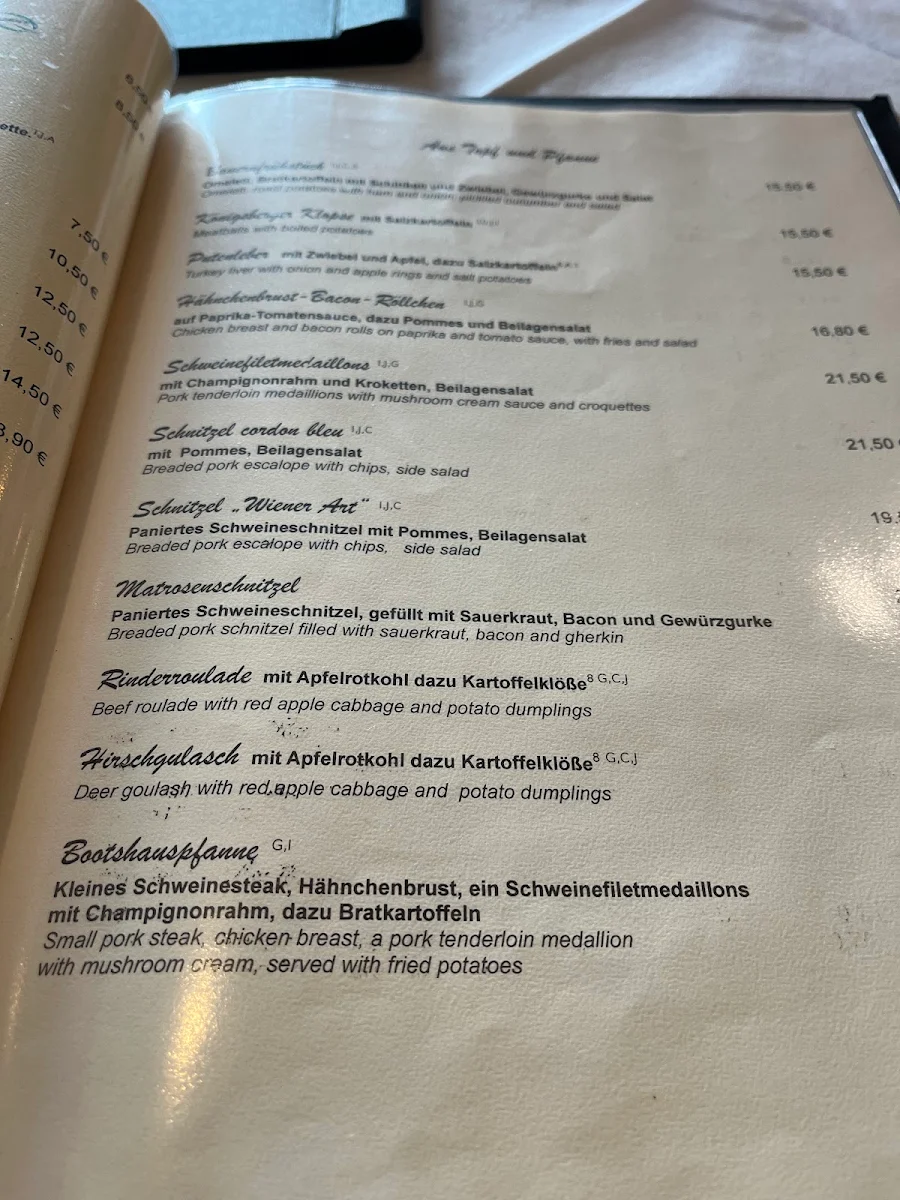 Speisekarte photo 2