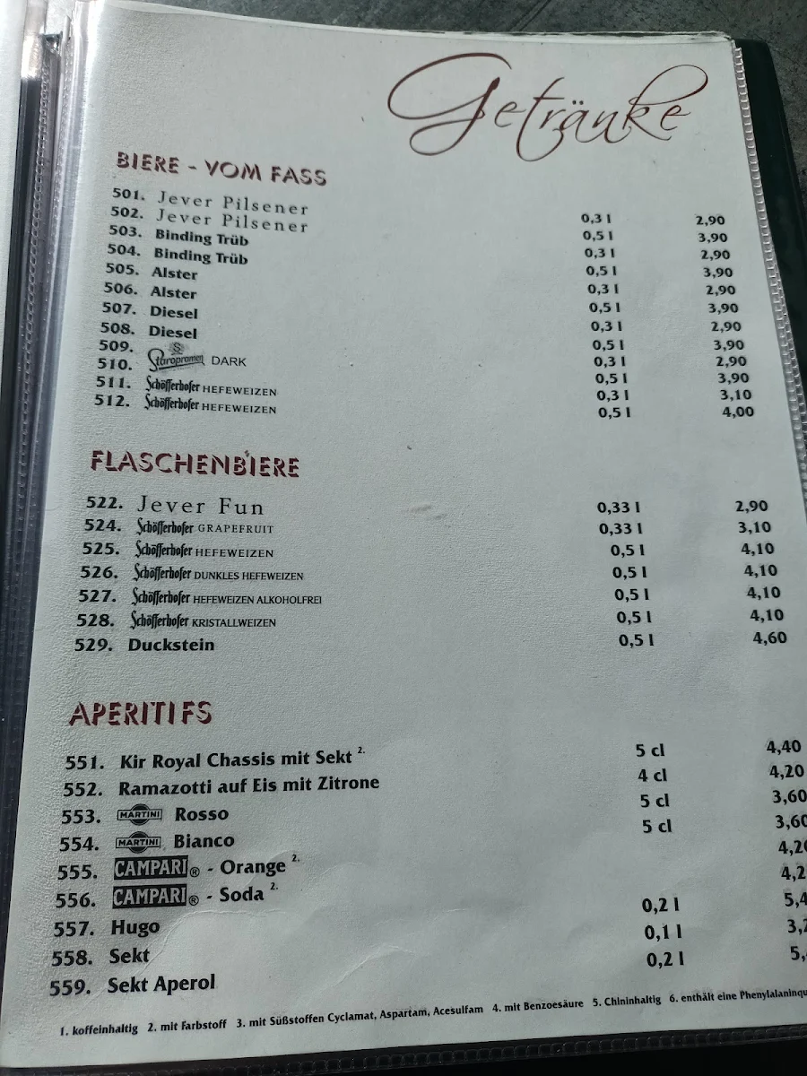 Speisekarte photo 7