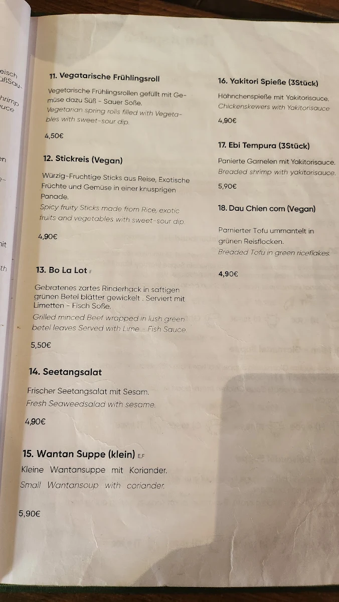Speisekarte photo 6