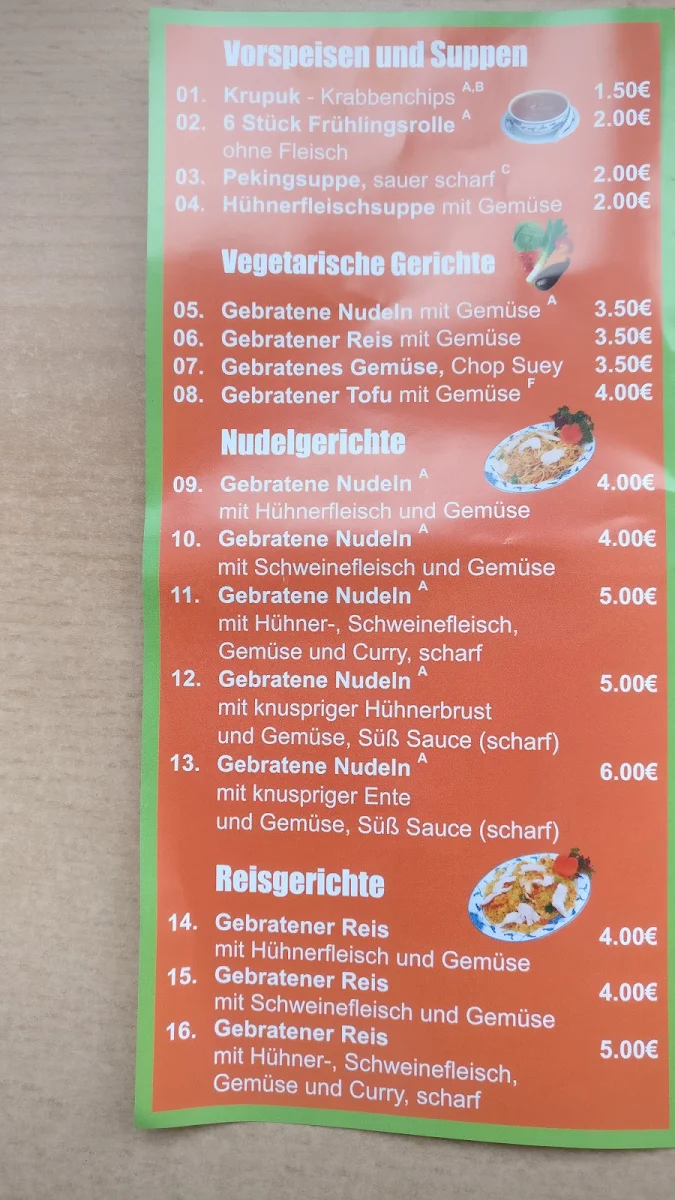 Speisekarte photo 6
