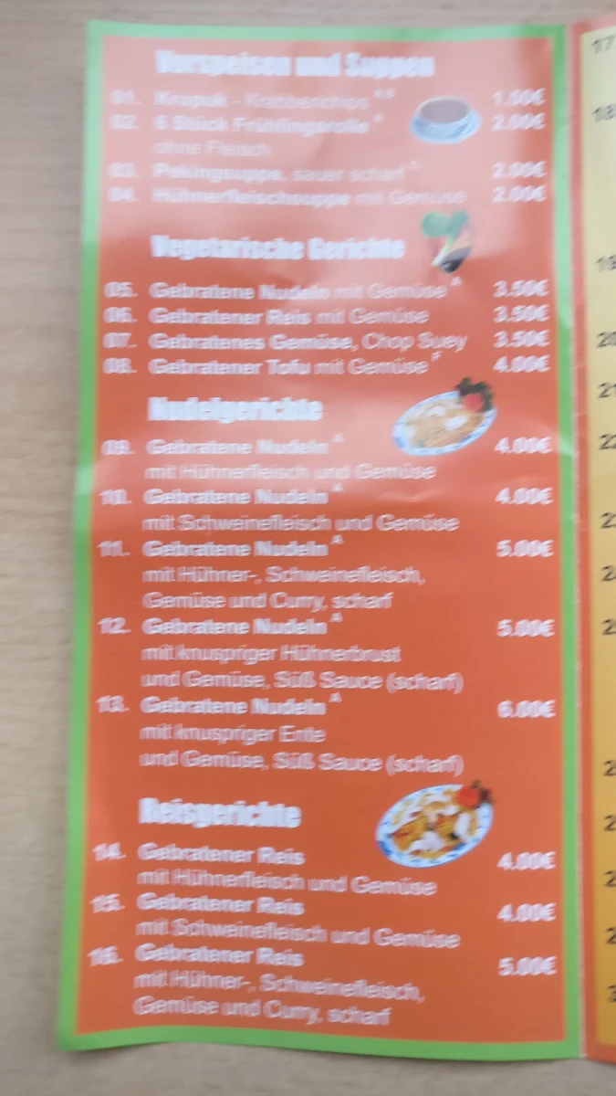 Speisekarte photo 8