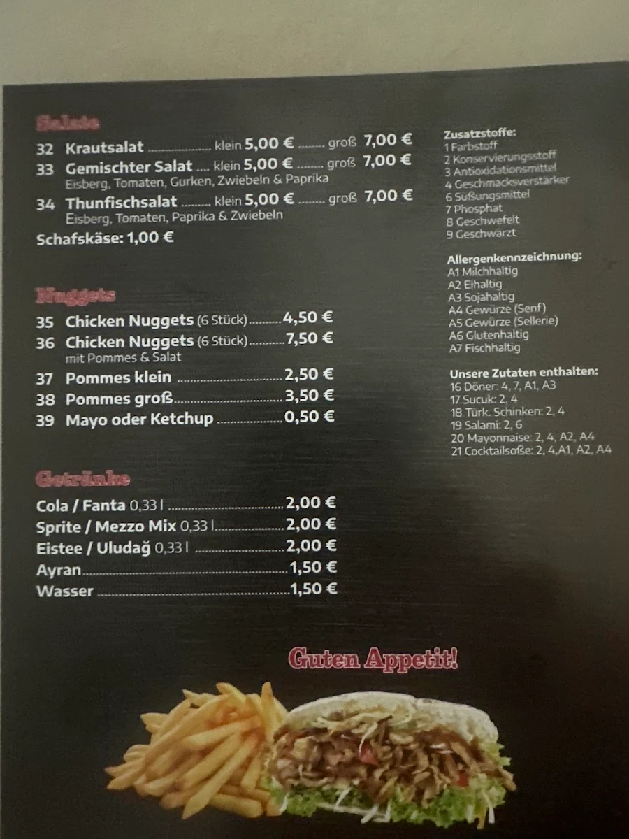 Speisekarte photo 1