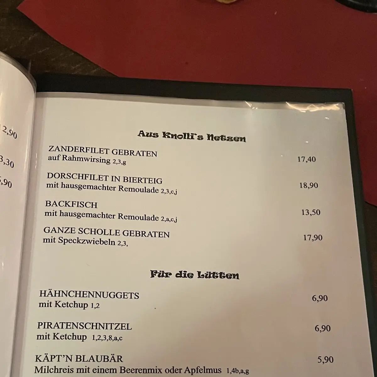 Speisekarte photo 6