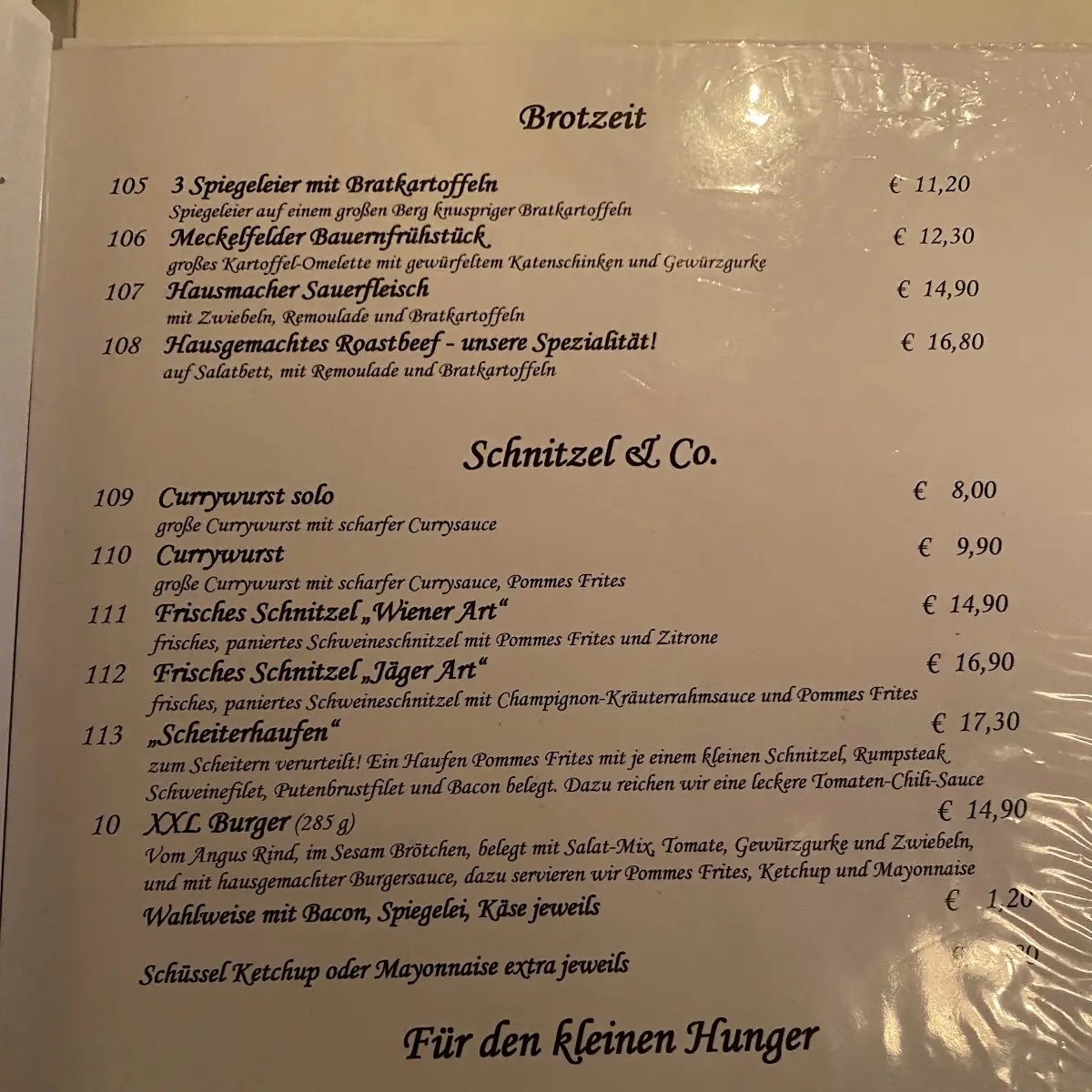 Speisekarte photo 8