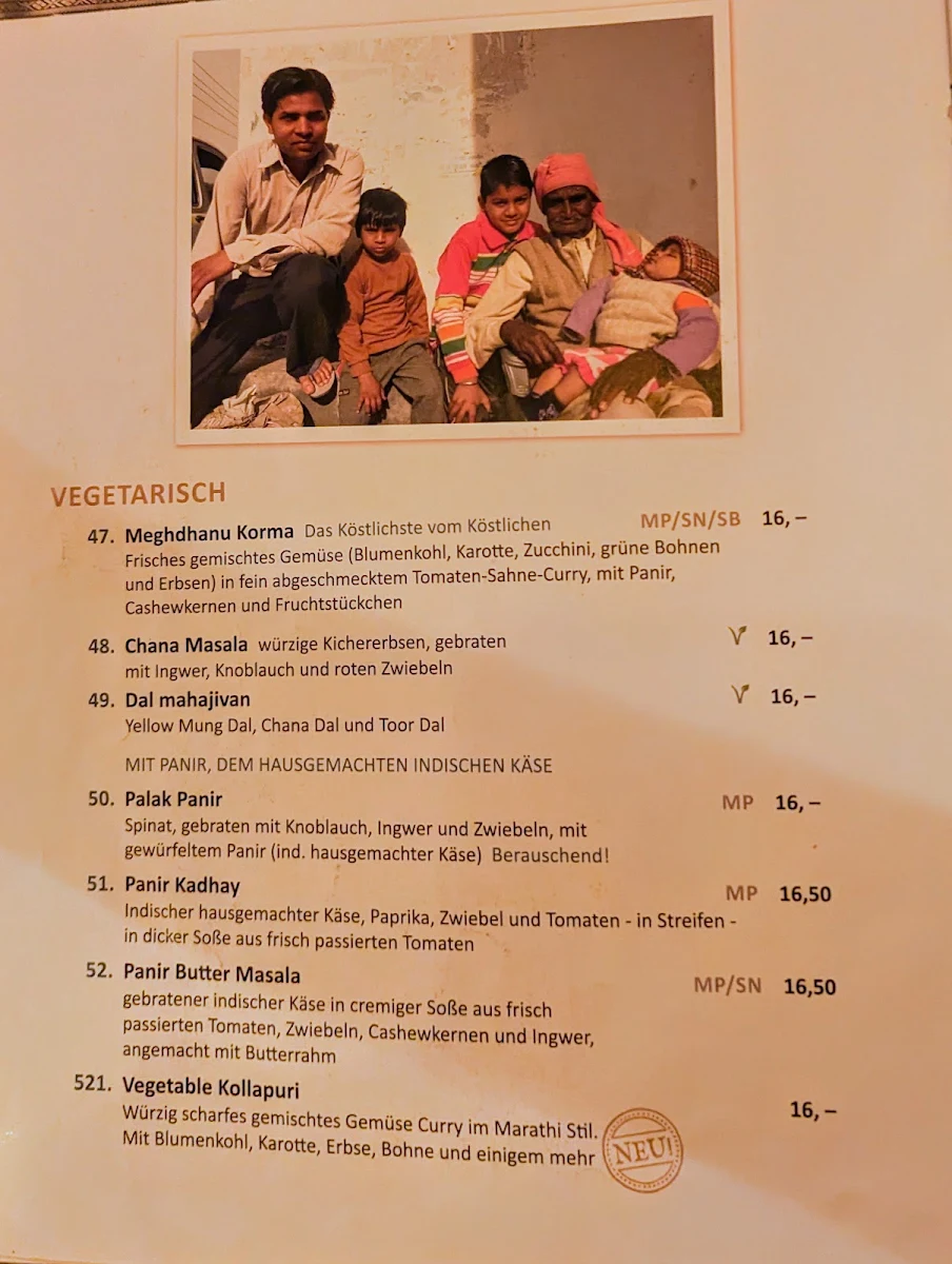 Speisekarte photo 2