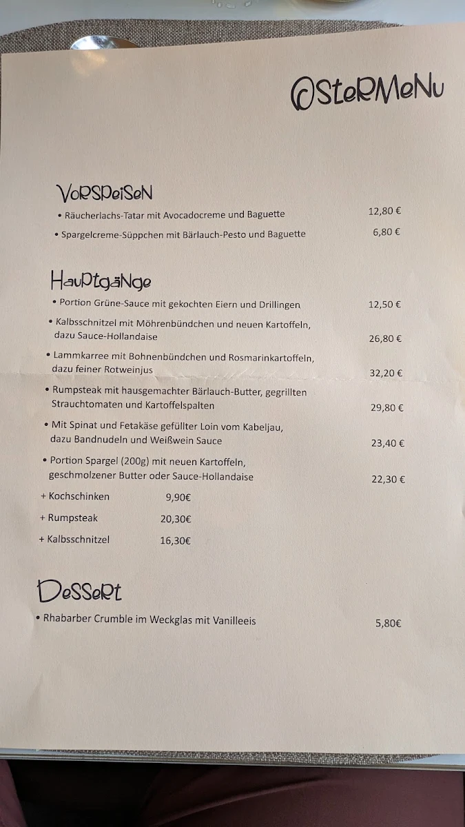 Speisekarte photo 2
