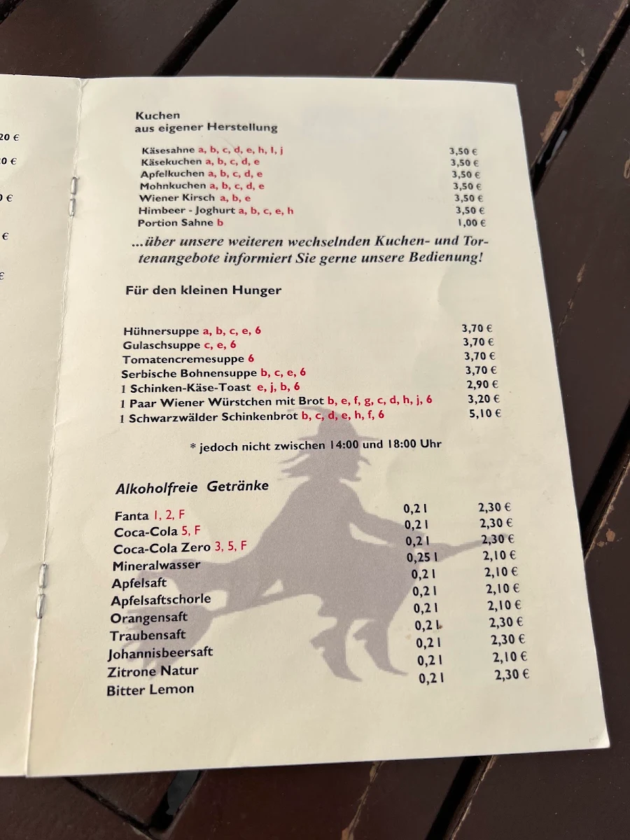 Speisekarte photo 3