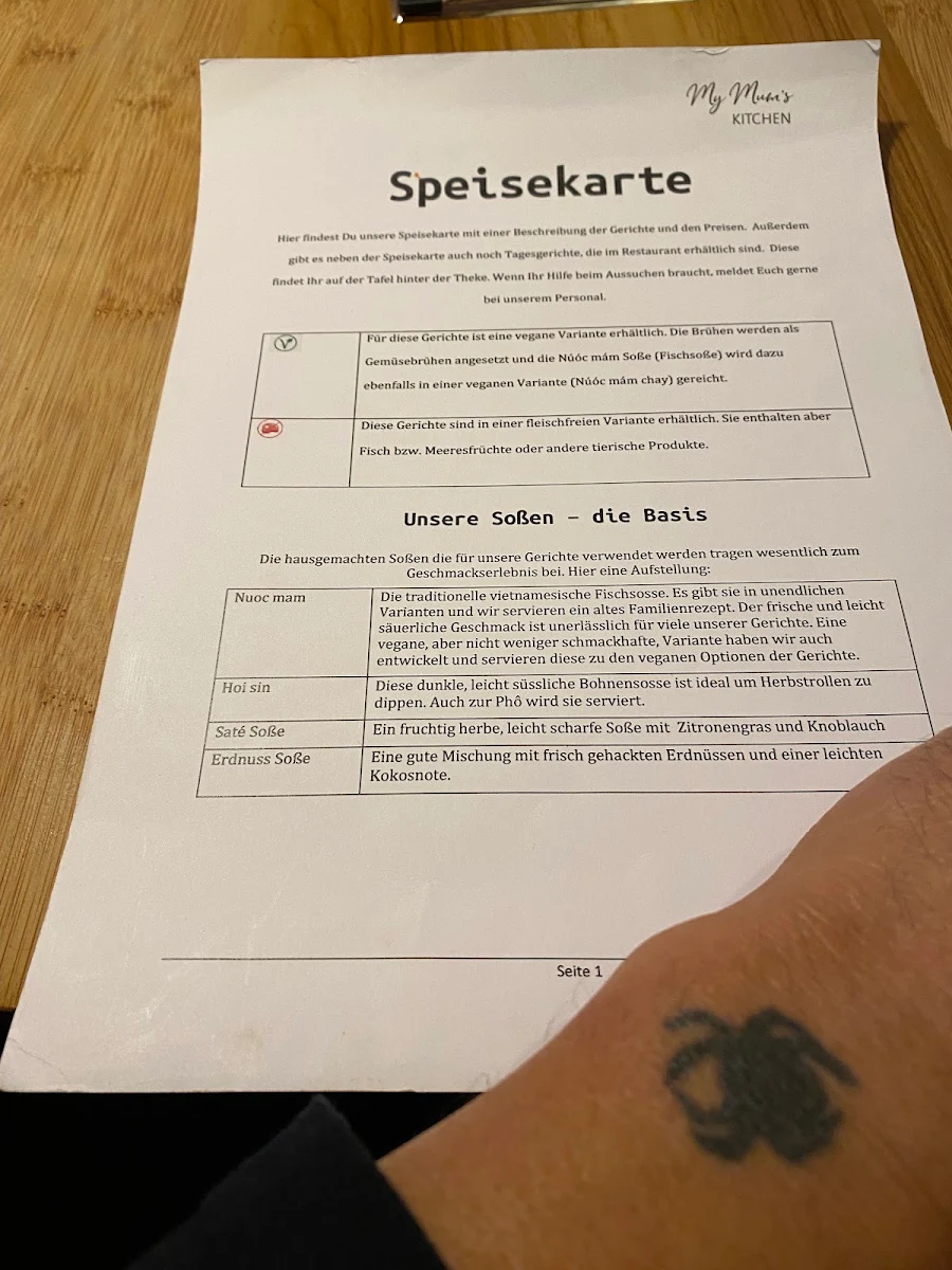 Speisekarte photo 4