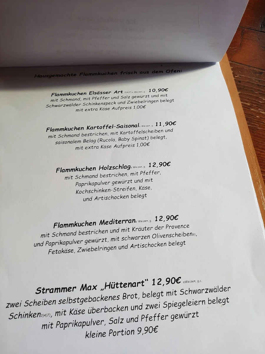 Speisekarte photo 1