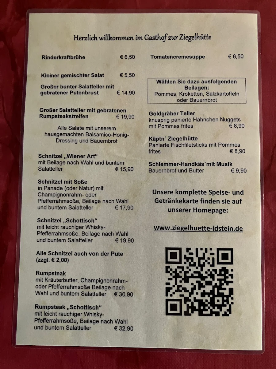Speisekarte photo 1