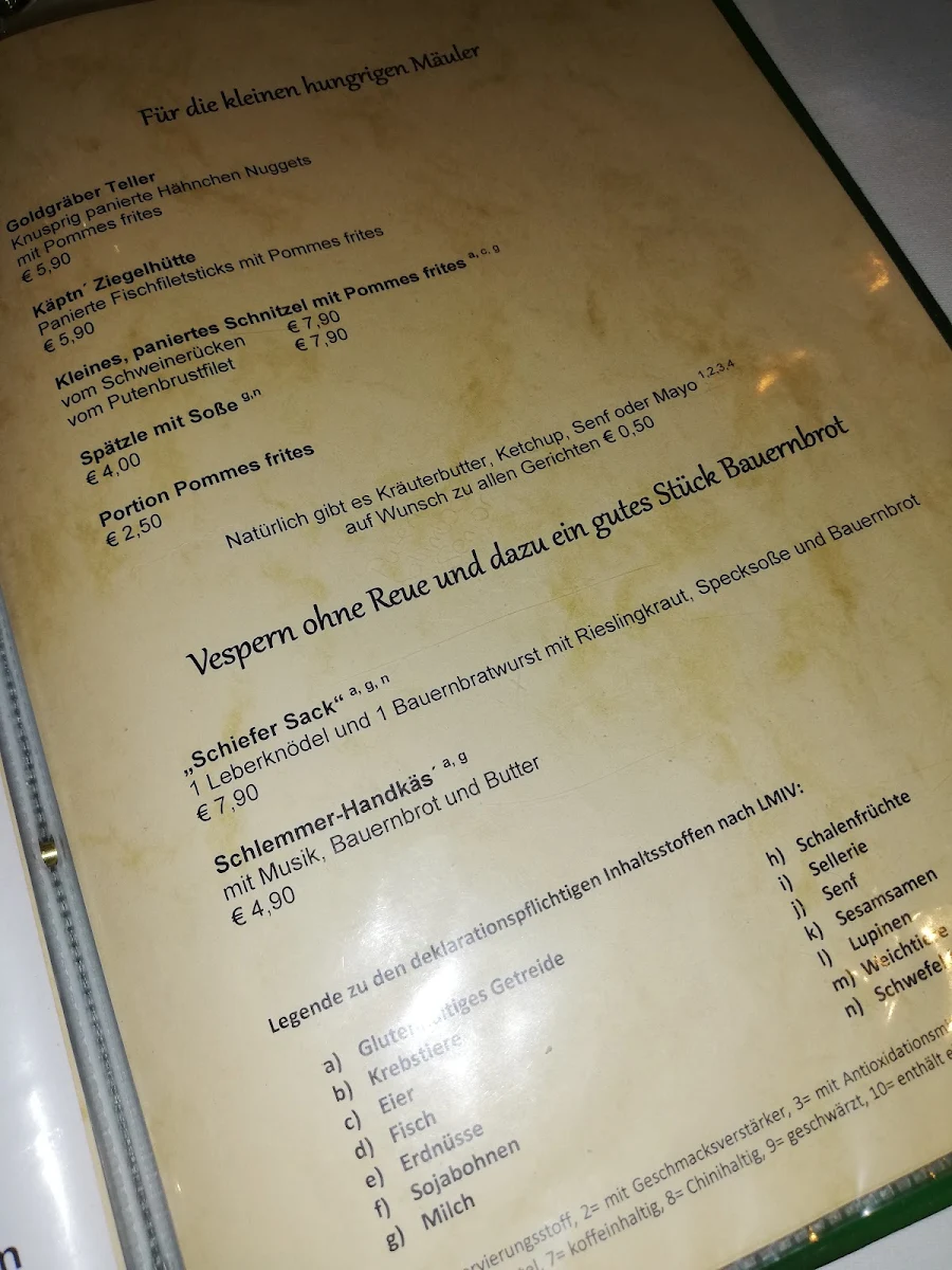 Speisekarte photo 5