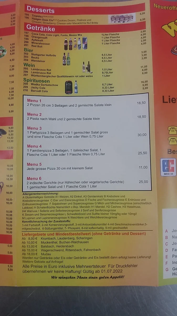 Speisekarte photo 4