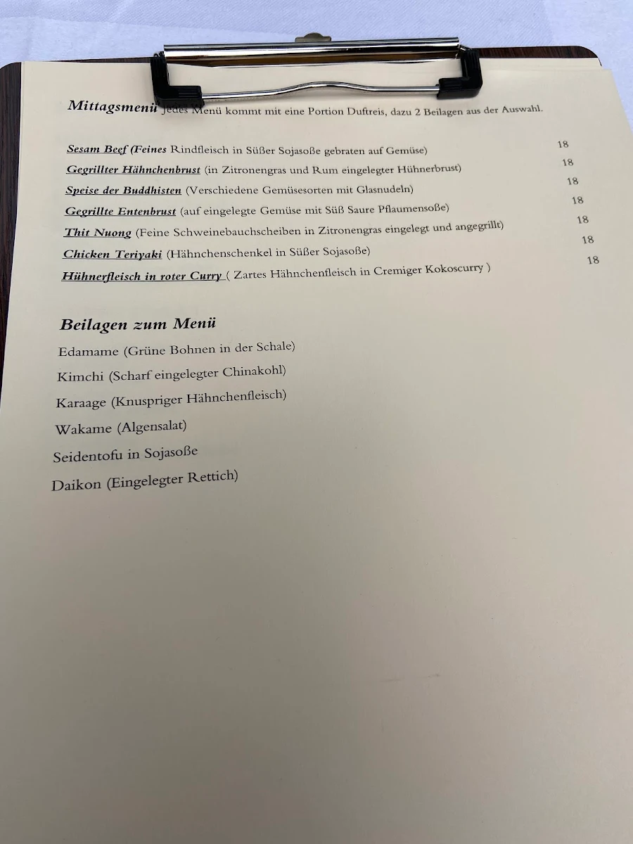 Speisekarte photo 3