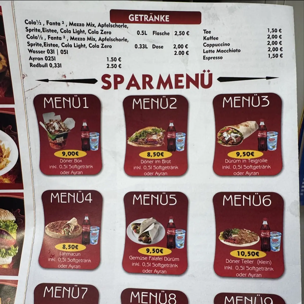 Speisekarte photo 4