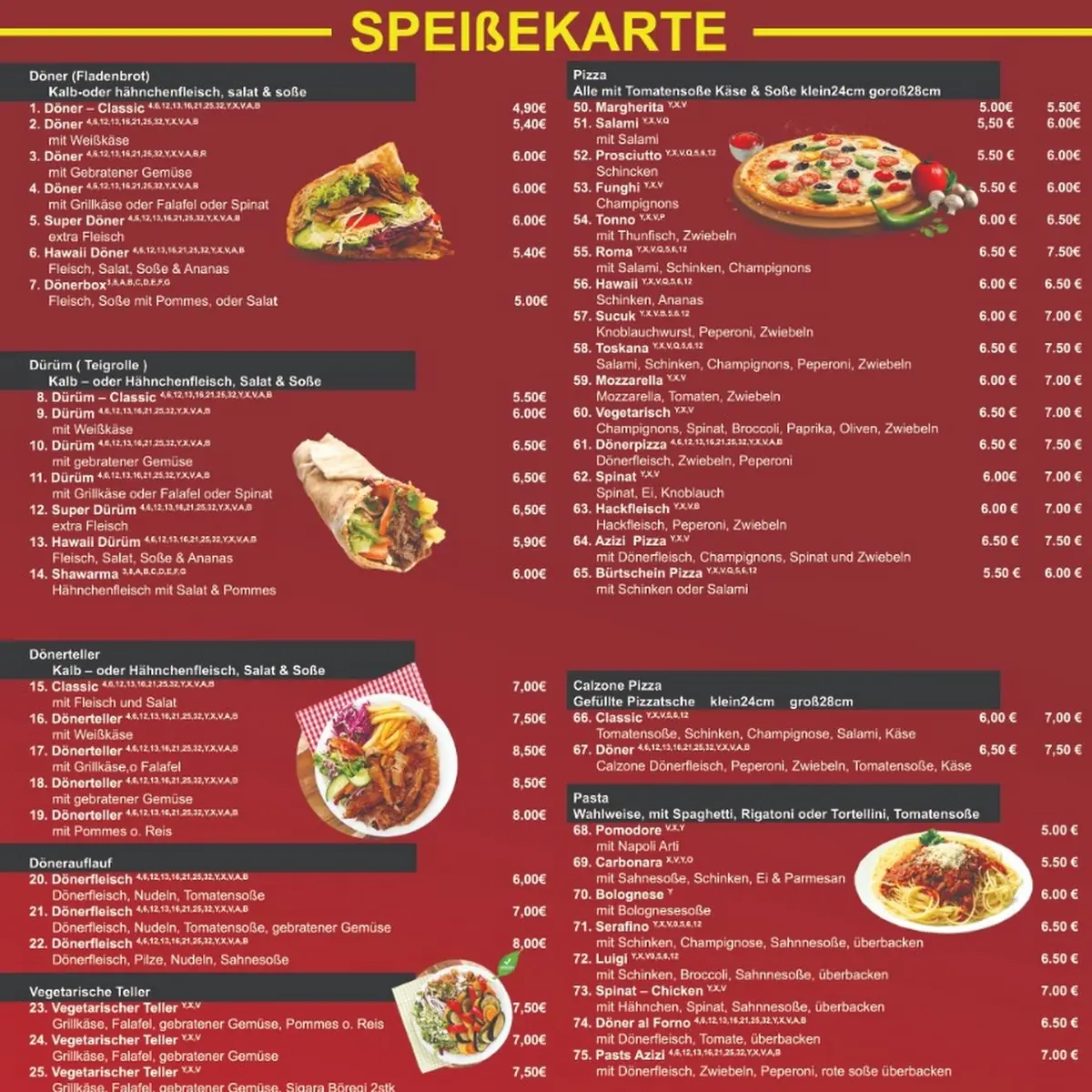 Speisekarte photo 9