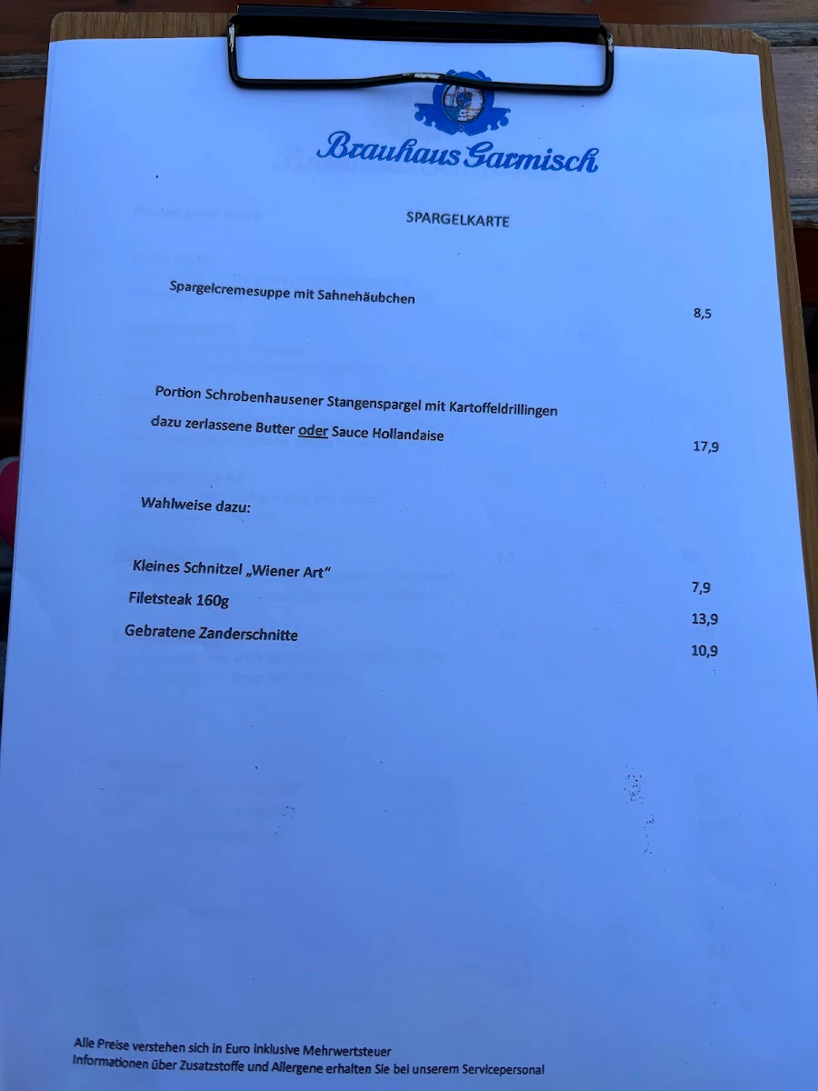 Speisekarte photo 5