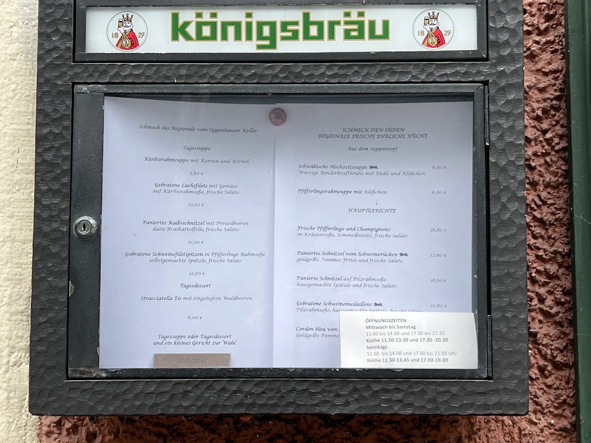 Speisekarte photo 2