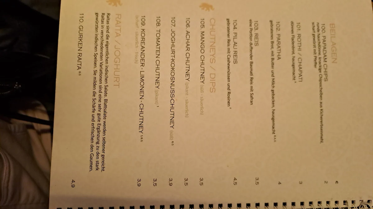 Speisekarte photo 1