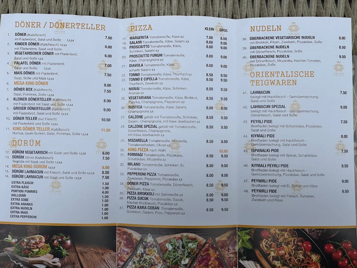 Speisekarte photo 2