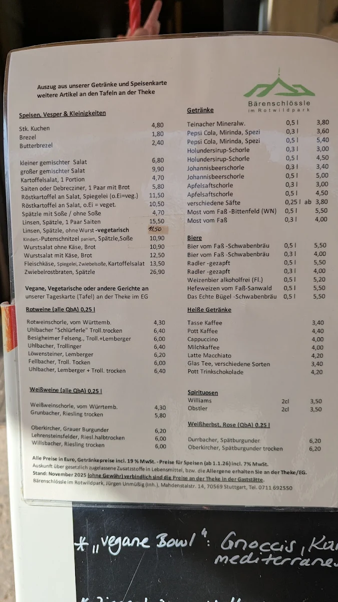 Speisekarte photo 5