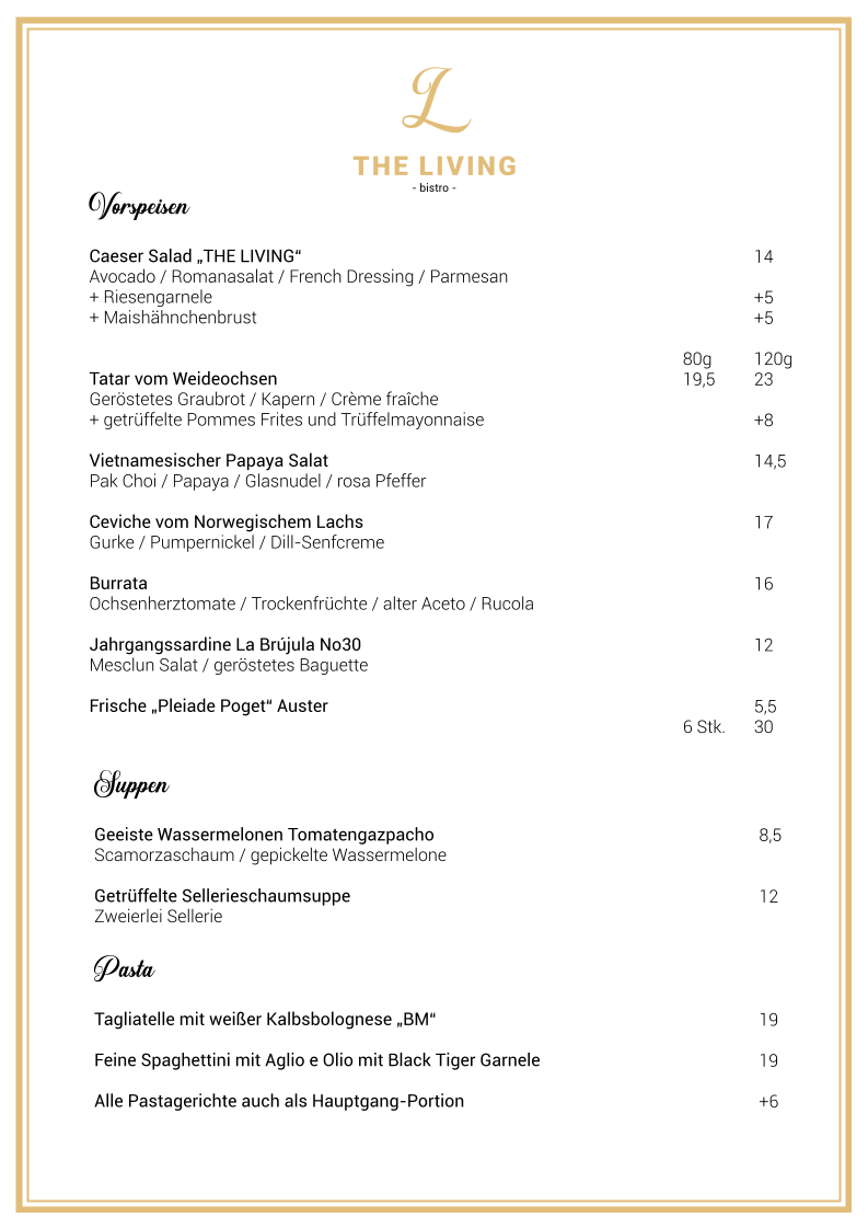 Speisekarte photo 2
