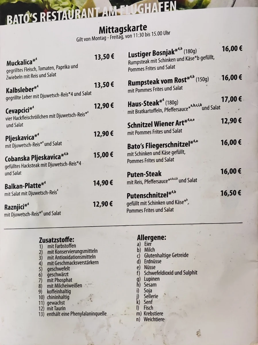 Speisekarte photo 1