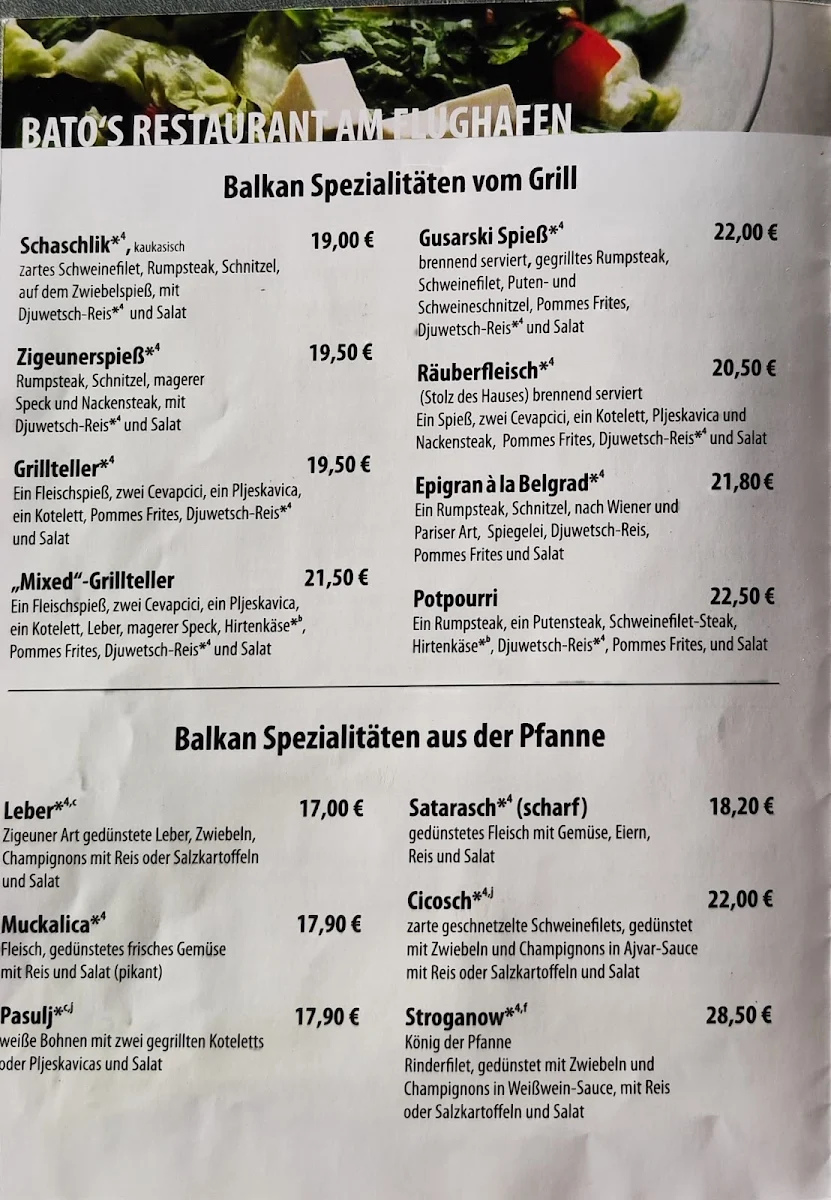 Speisekarte photo 2