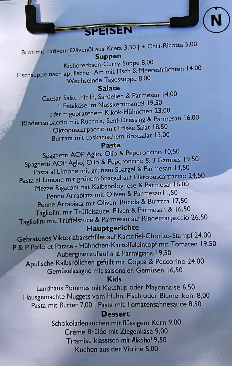 Speisekarte photo 2