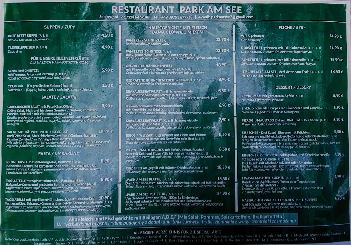 Speisekarte photo 6