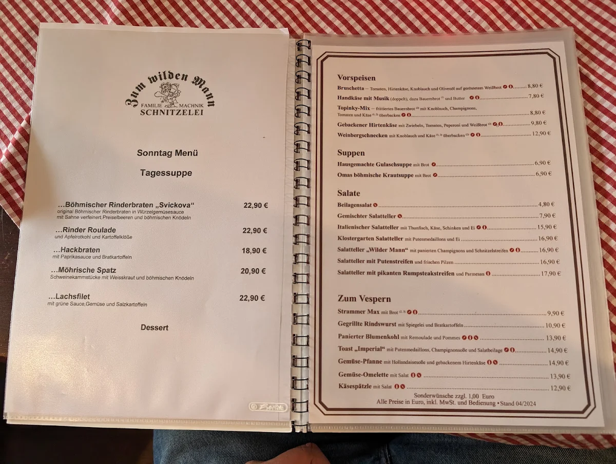 Speisekarte photo 2