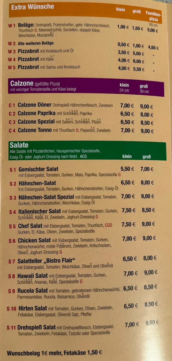 Speisekarte photo 5