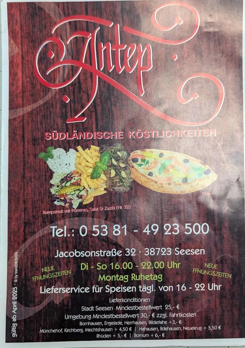 Speisekarte photo 3