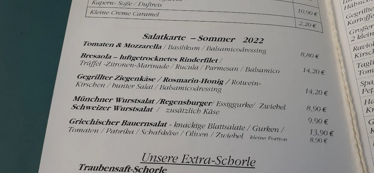 Speisekarte photo 9