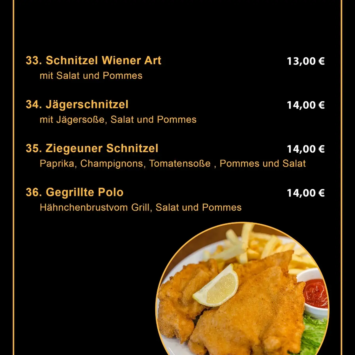 Speisekarte photo 4