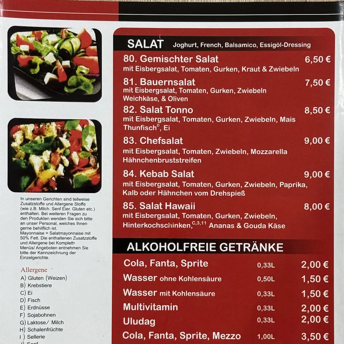 Speisekarte photo 8