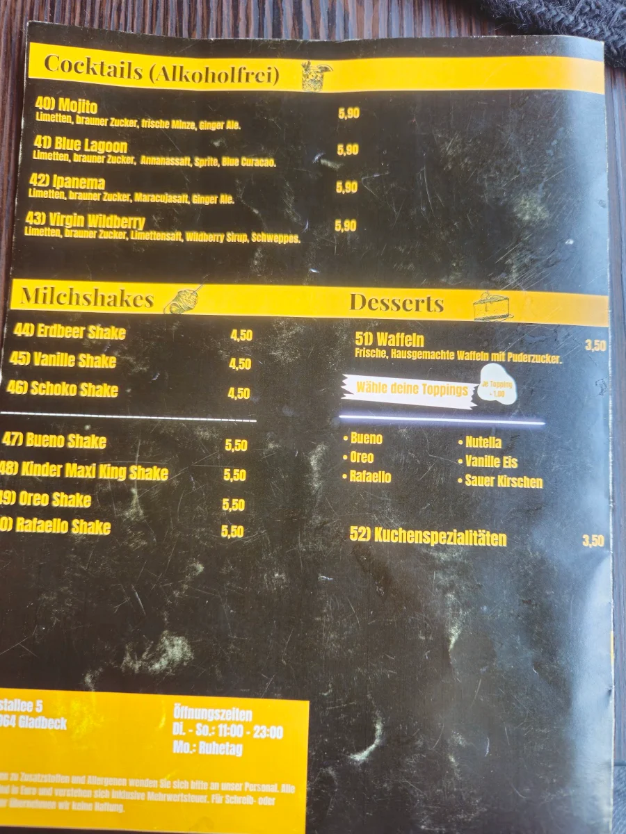 Speisekarte photo 9