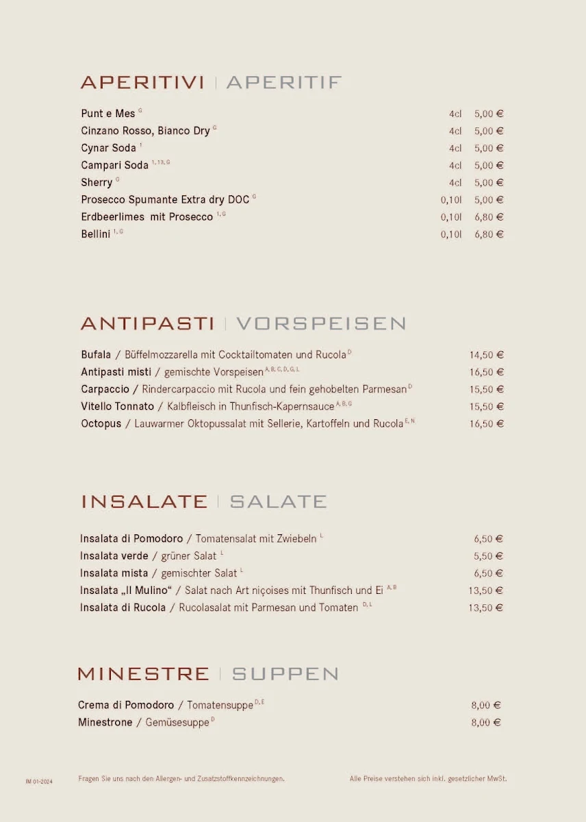 Speisekarte photo 5
