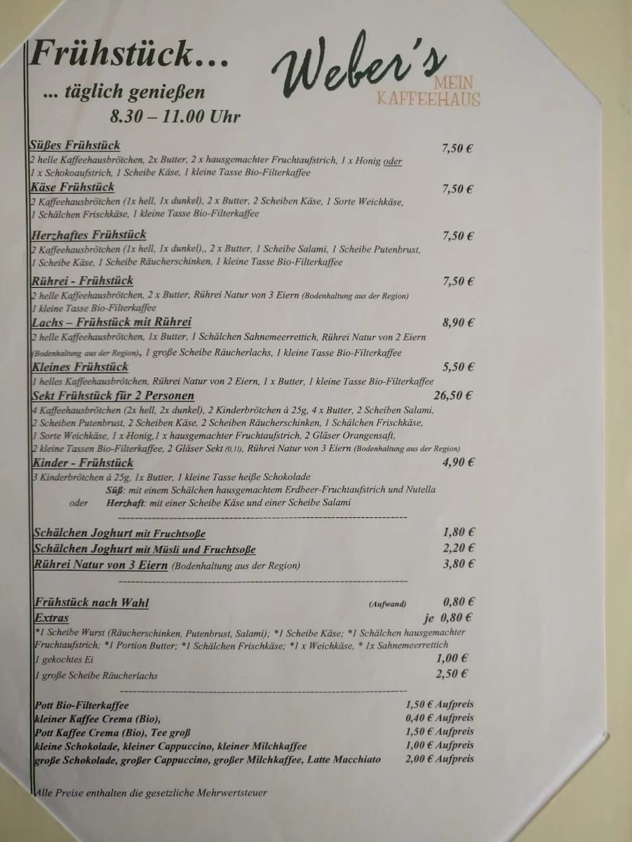 Speisekarte photo 2
