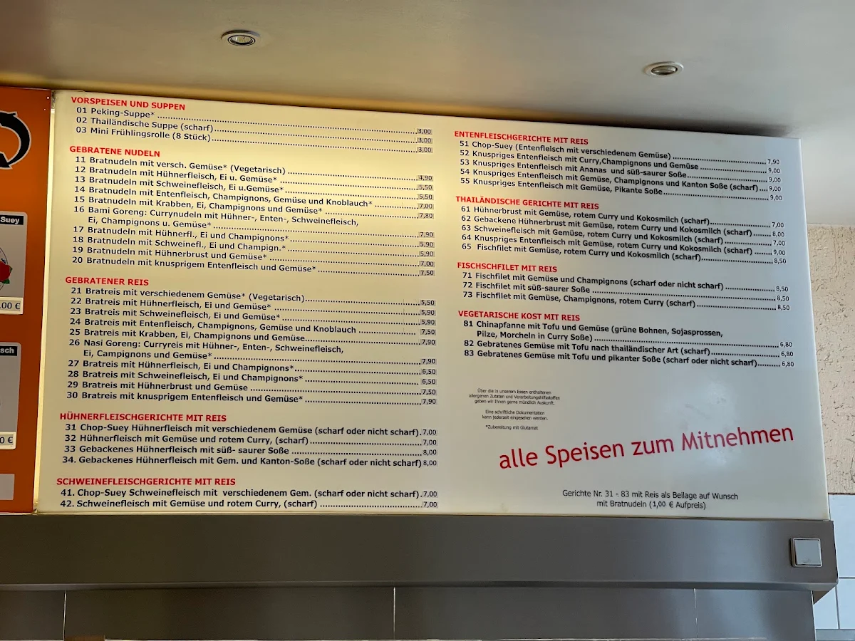 Speisekarte photo 2