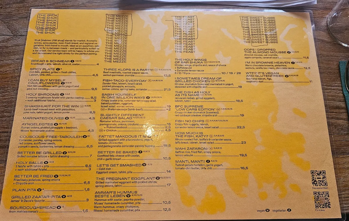 Speisekarte photo 4