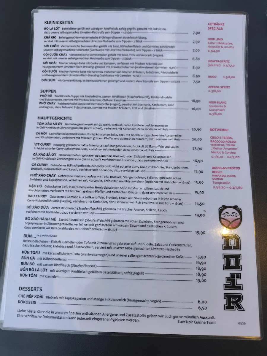 Speisekarte photo 1