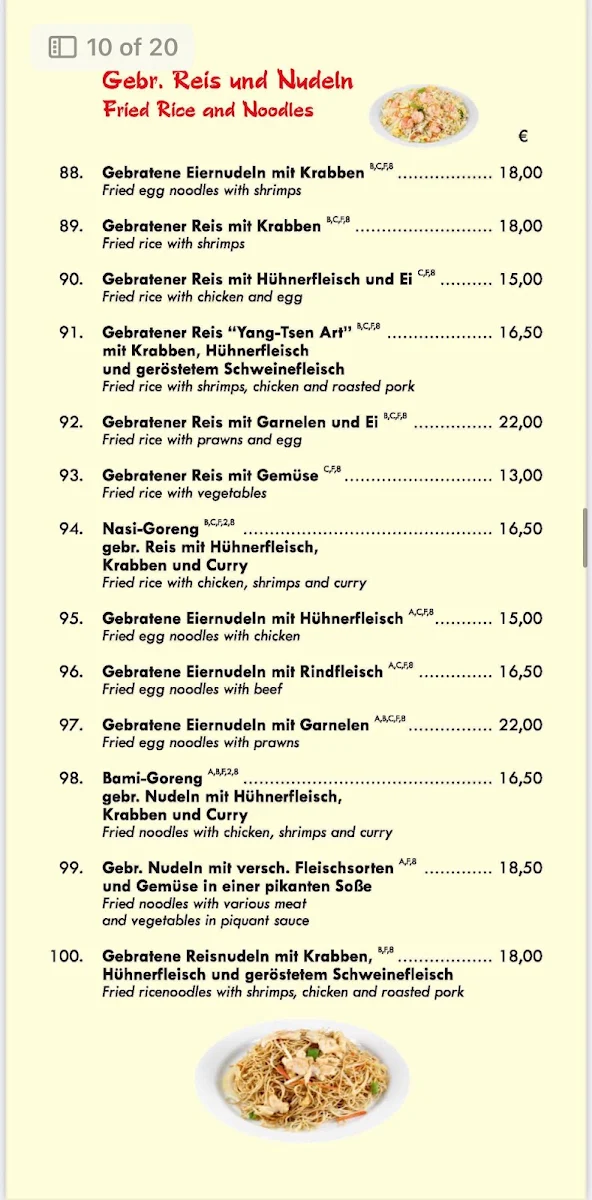 Speisekarte photo 1