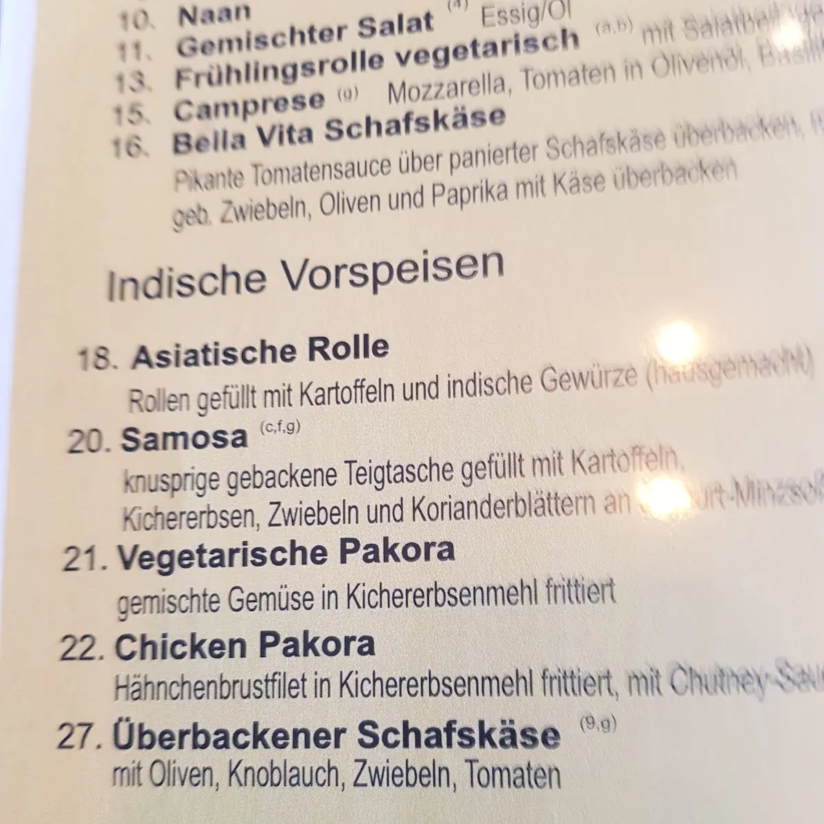 Speisekarte photo 4